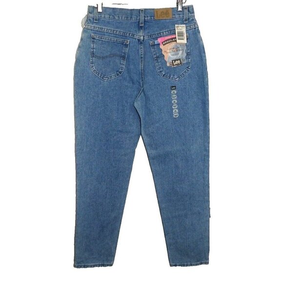 LEE Extra Special blue jeans regular fit high rise GIRLS size 16 1/2 vintage NEW - Picture 3 of 4